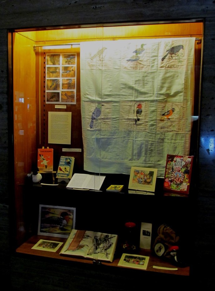 Library Display - Dorothy Molter and Birds